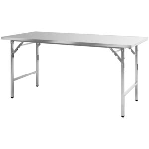 Bàn ăn gấp khung INOX BG01