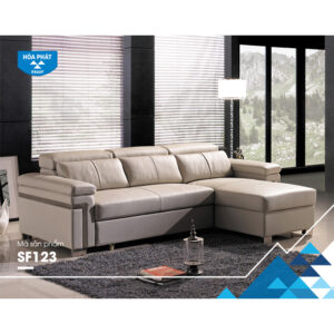 Bộ sofa cao cấp bọc da thật SF123