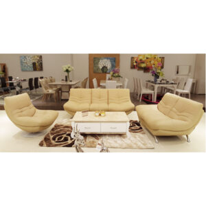 Bộ sofa da thật kiểu 3-2-1 SF306A