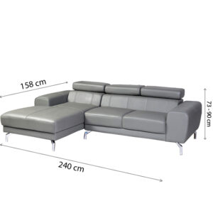 Sofa góc da thật SF61