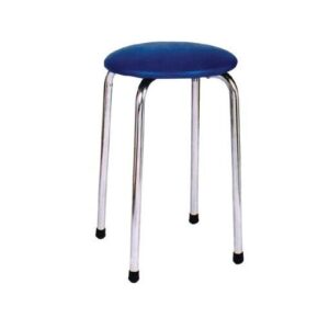 Alternative view of Ghế đôn đệm bọc PVC GD01