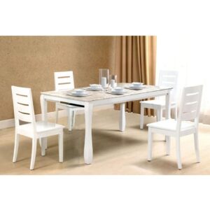 Bộ bàn ghế ăn Hòa Phát HGB60B + HGG60