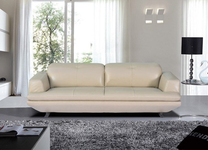 Sofa băng da thật SF311A-3 - Ảnh 2