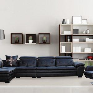 Sofa góc da thật SF103