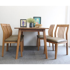 Set bàn ăn gỗ tự nhiên BA704TN
