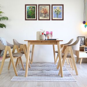 Bộ bàn ăn gỗ cao cấp BA710TN