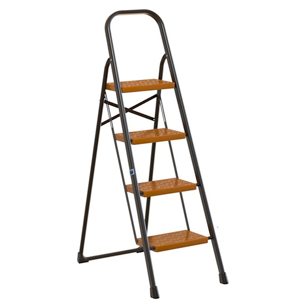 Thang gấp khung thép 4 bậc T4B
